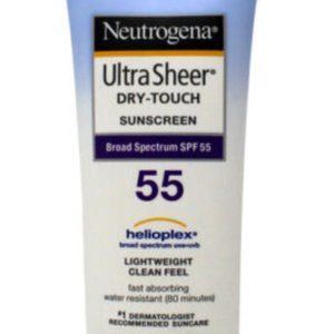 Neutrogena Ultra Sheer Dry-Touch Sunscreen Lotion | SPF 55 UVA/UVB Protection